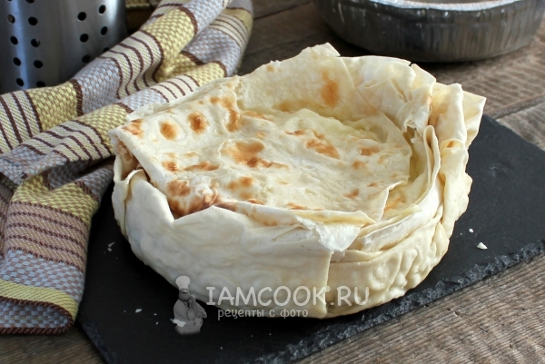 Recipe for acacia from pita bread in a multivark