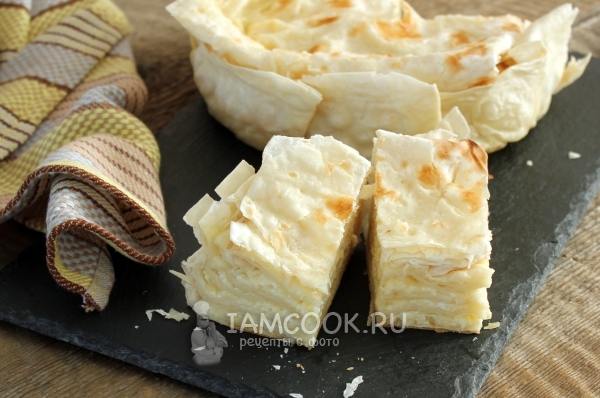 Photo of Achama from pita bread in multivark