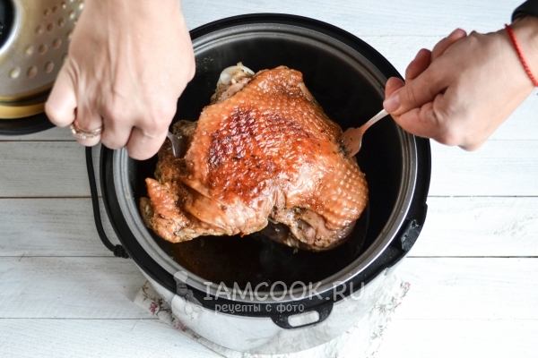 To fry a turkey thigh