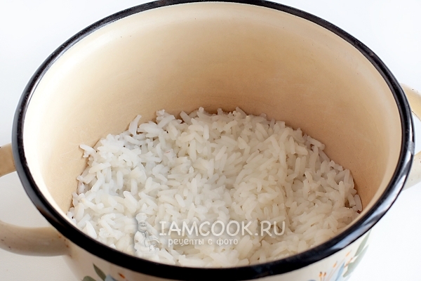 Preparar el arroz