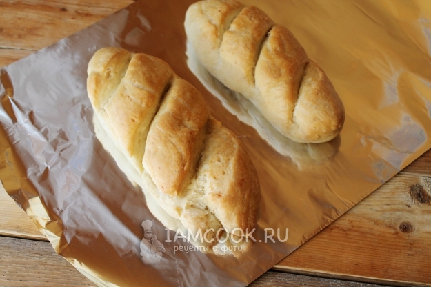 Spremni francuski kruh u pećnici