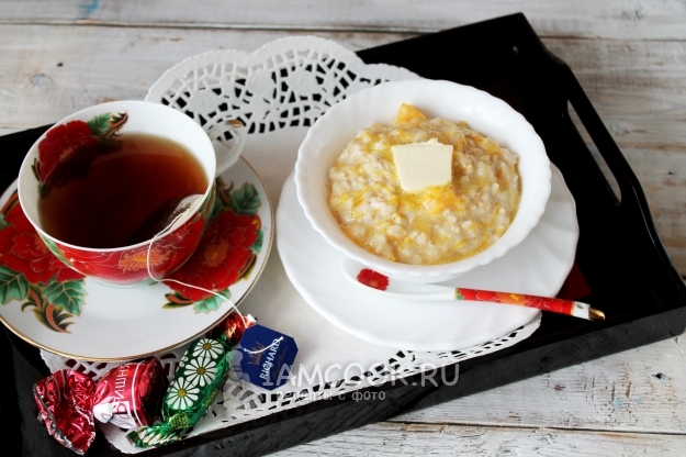 Recipe of Herculane porridge with pumpkin