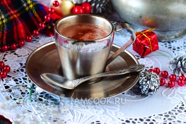 وصفة للشوكولاتة الساخنة من مسحوق الكاكاو