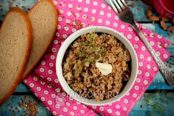 Photo of buckwheat with minced meat