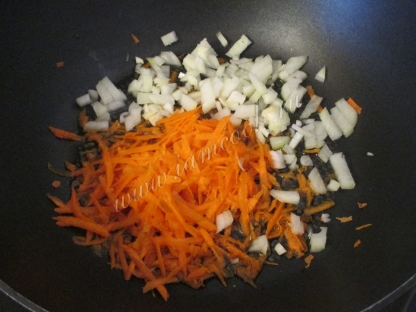 Cebollas con zanahorias