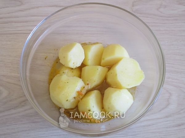 להכין תפוחי אדמה מוכנים