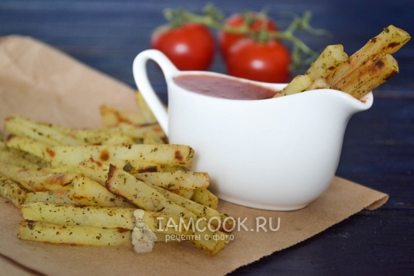 Рецептата за пържени картофи във фурната без масло