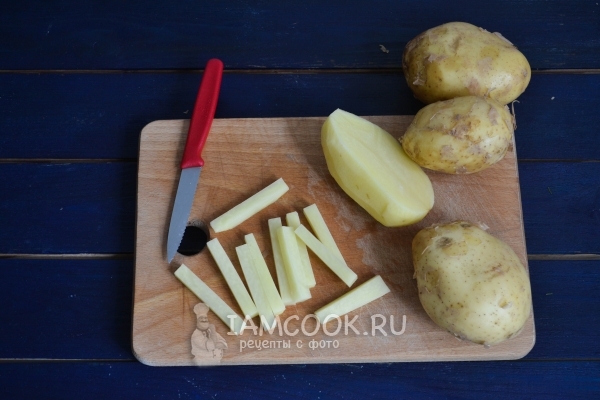 Leikkaa perunat