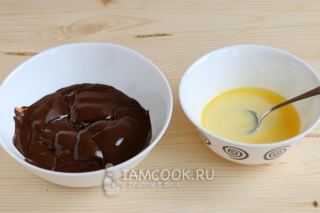 Melt butter and chocolate