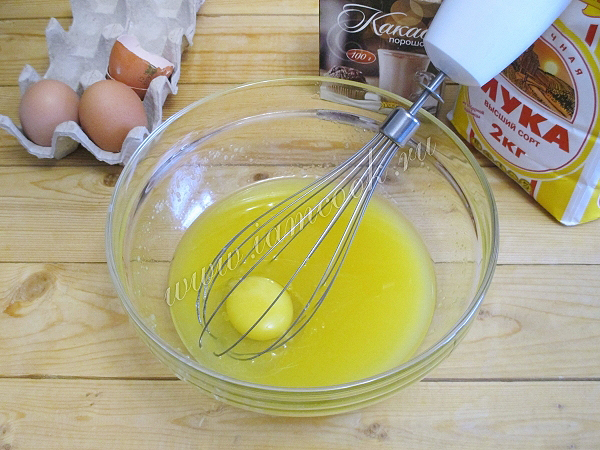 קצפת חמאה עם ביצה
