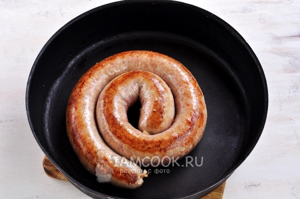 To fry the sausage