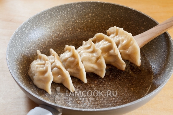 Foto af kinesisk stegte dumplings