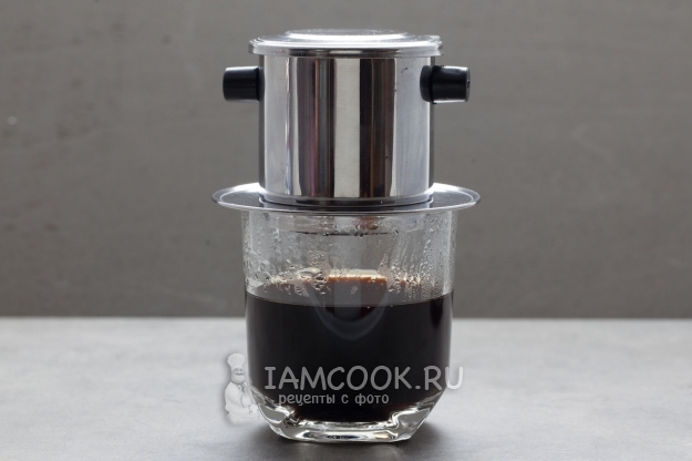 Opskriften af ​​kaffe på vietnamesisk