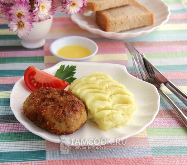 Cutlets from carp