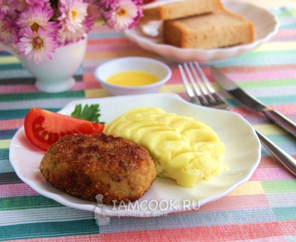 Photo of cutlets from carp