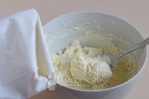 Krim capkake krim dalam mangkuk