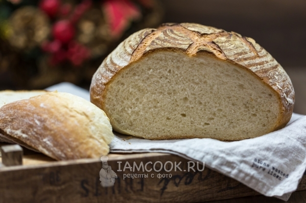 Recept na kulatý chléb v troubě