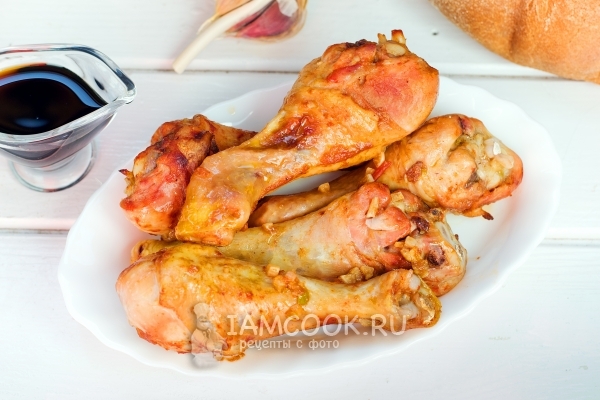 Receta de patas de pollo en salsa de soja en el horno