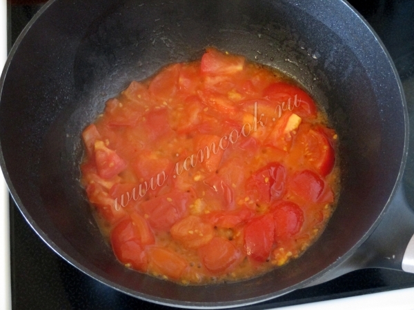 Gedünstete Tomaten