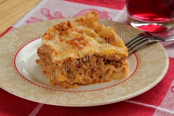 Recept na lasagne v multivariačním