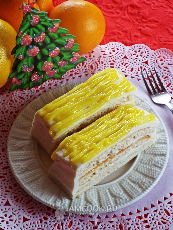 תמונה של עוגת לימון