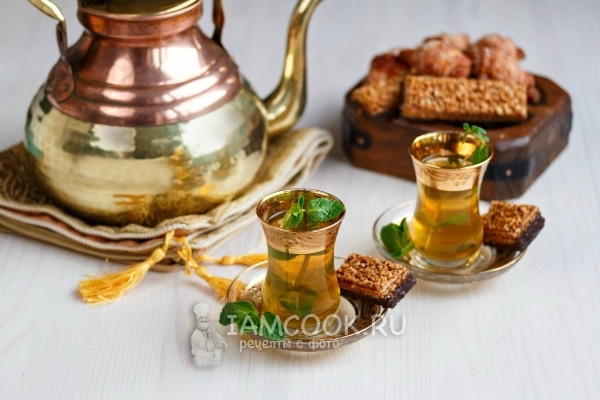 摩洛哥茶的照片