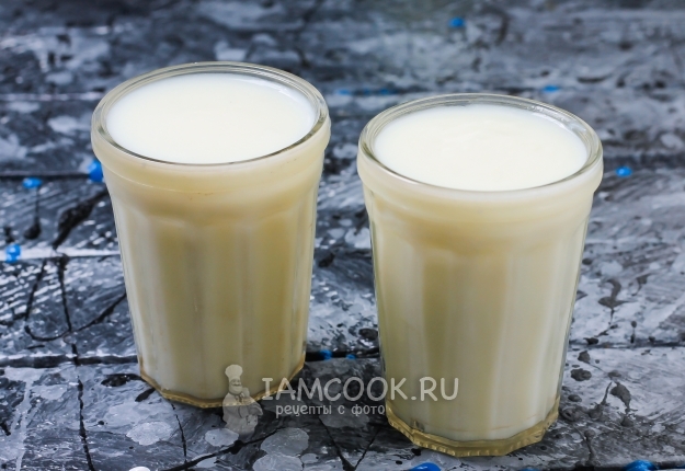 Photo of milk jelly from potato starch