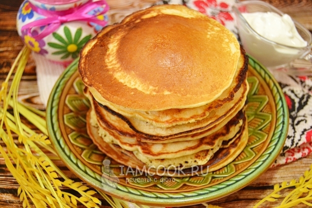 Recipe for Mordovian pancakes