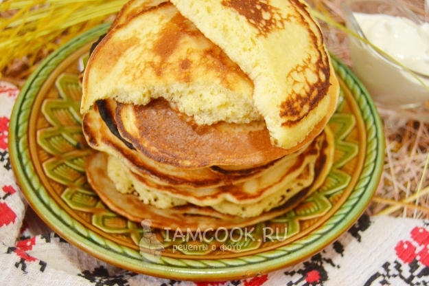 Ready Mordovian pancakes