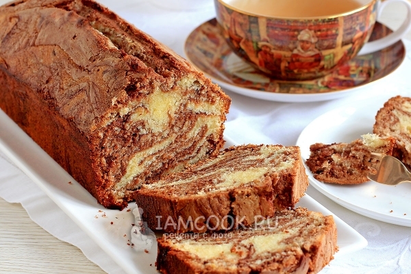 Photo of a marble cake from Paul Bocuse