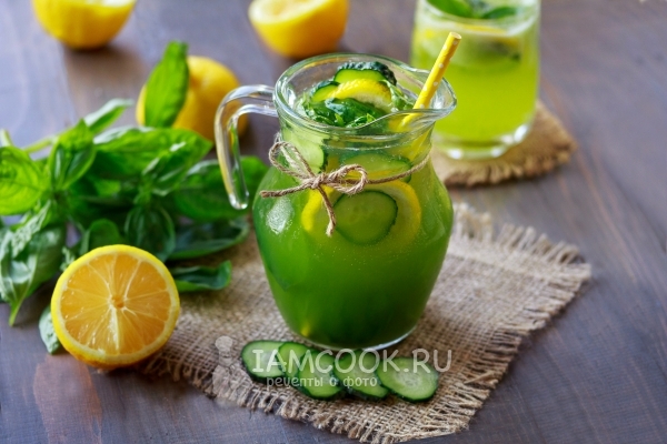 Billede af agurk limonade