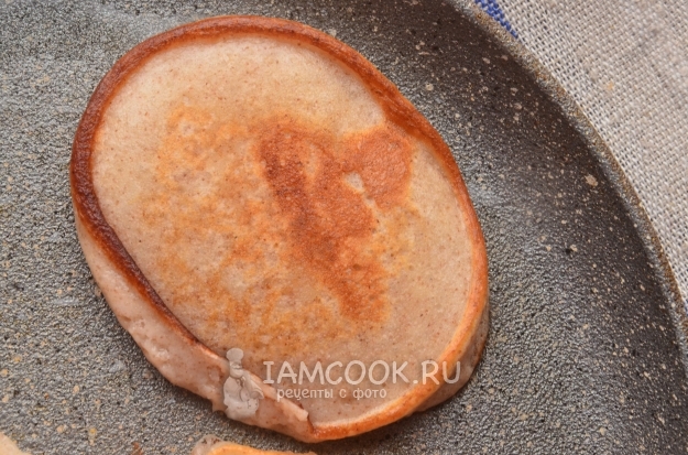 Gambar pancake yang terbuat dari tepung biji rami
