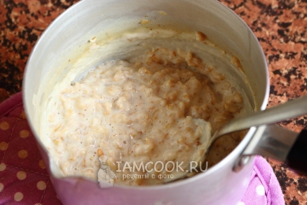 Cook porridge