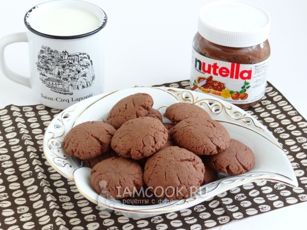 来自巧克力意大利面饼干的照片«Nutella»