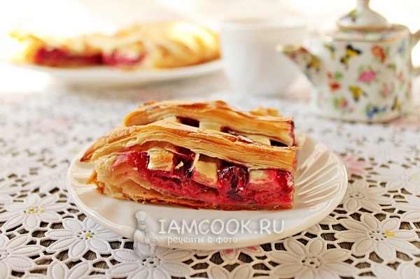 Pie Recipe dengan Cherry Puff Pastry