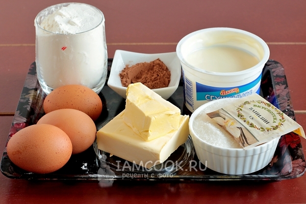 Ingredientes para pastel 