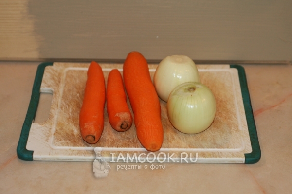 Καρότα και κρεμμύδια