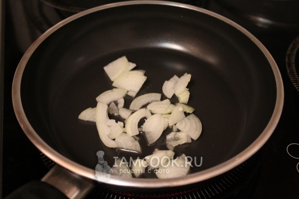 Freír la cebolla