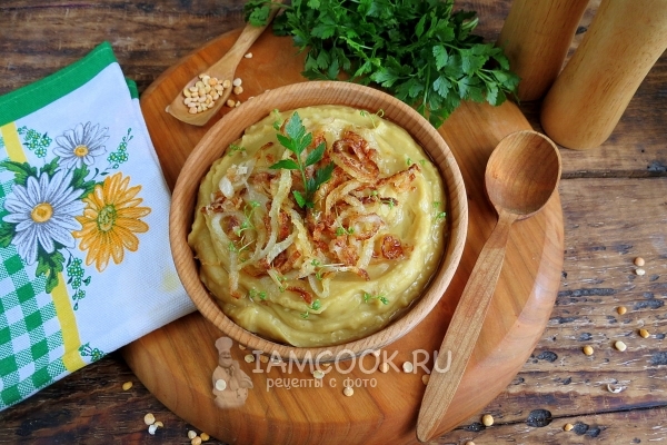 Photo of a lean pea porridge