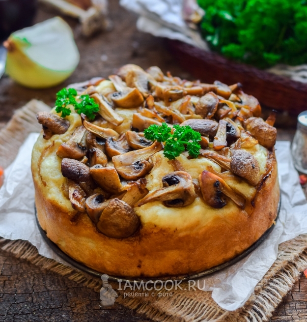 Recept za lean pita s gljivama