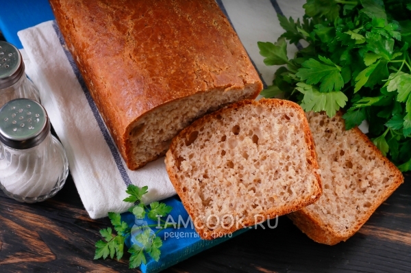 राई खमीर पर गेहूं की रोटी के लिए पकाने की विधि