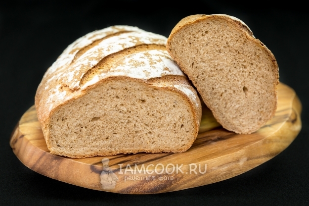 ओवन में गेहूं-राई रोटी के लिए पकाने की विधि