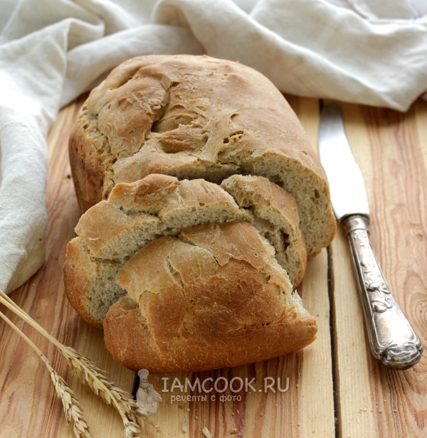 خبز القمح والجاودار في صانع الخبز