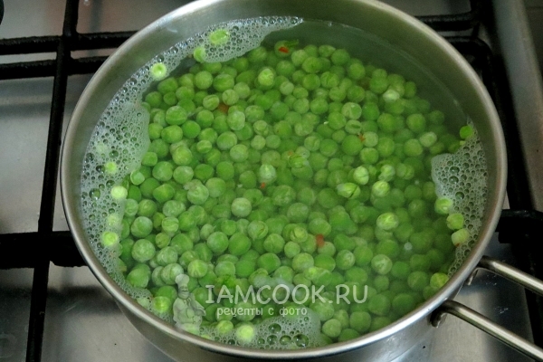 煮豌豆