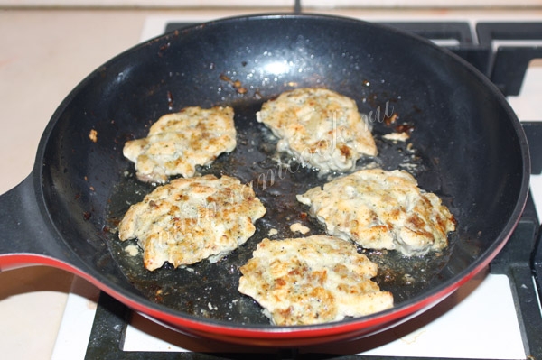 cutlets cut from fillets
