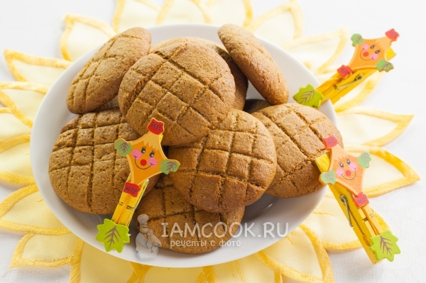 Resep untuk cookies gingerbread di kondisi rumah