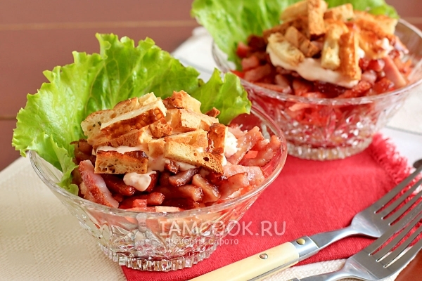 Photo of Carmen salad with chicken and ham
