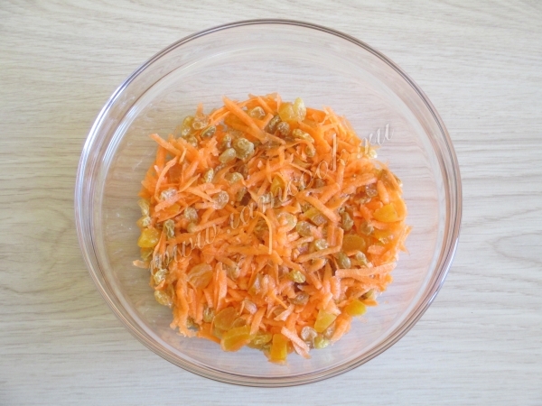 Zanahorias con albaricoques secos