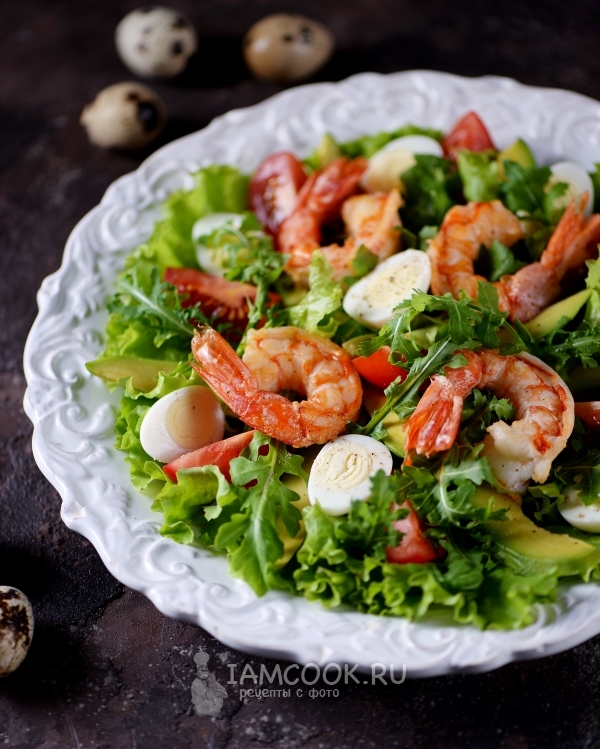 Salad Recept sa Langoustinesom