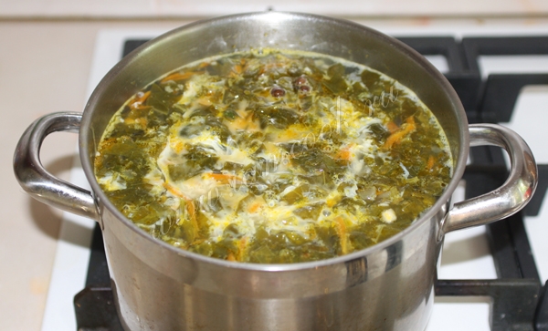 कैसे ऑक्सीलिक सूप उबाल लें